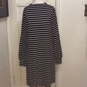Ann Taylor Long-sleeve T-Shirt Dress